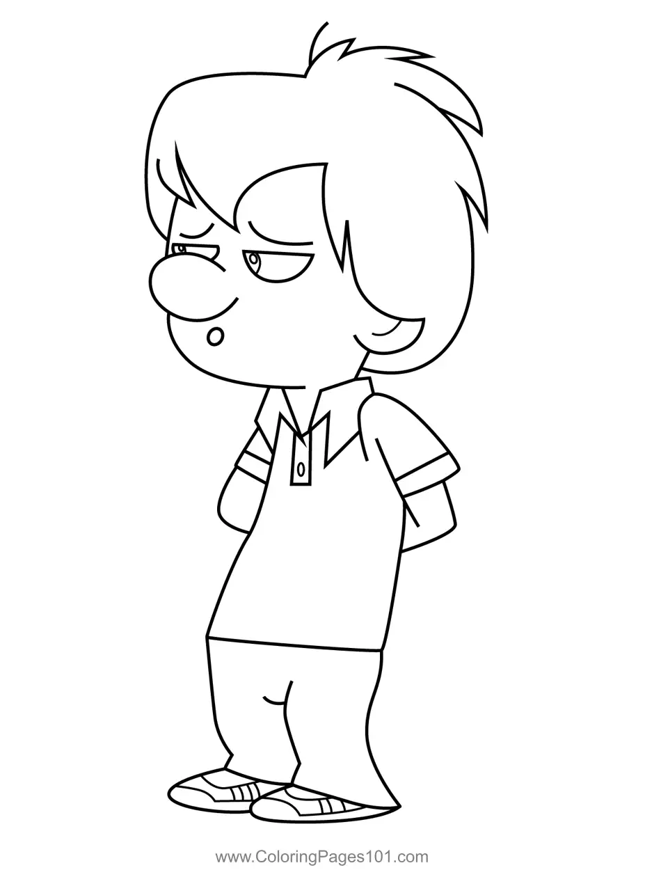 Kick Buttowski Coloring Pages 8