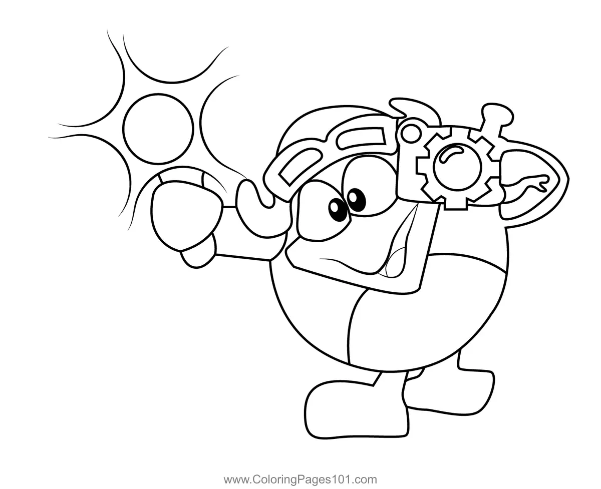 Kikoriki Coloring Pages 9