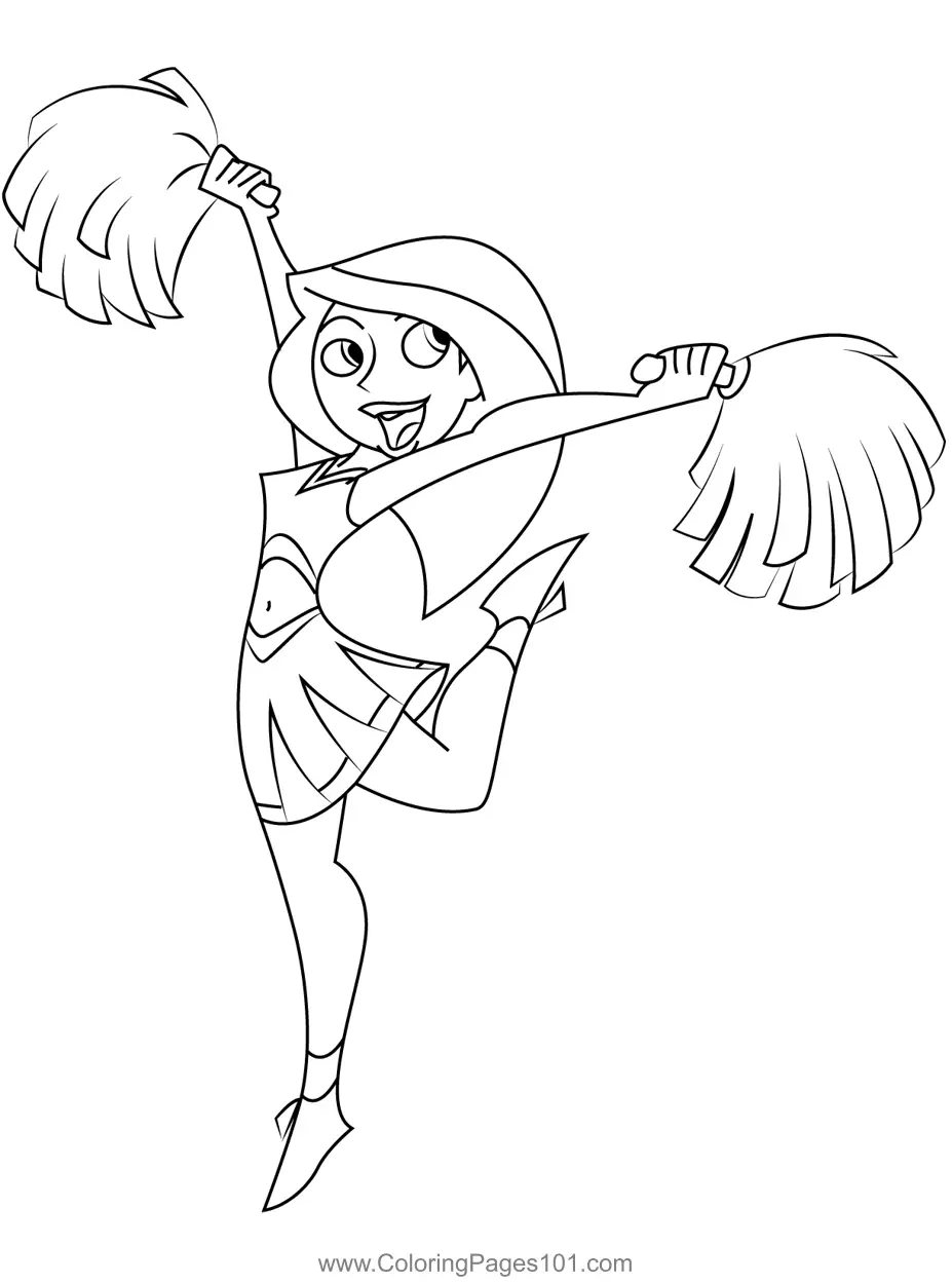Kim Possible Coloring Pages 4