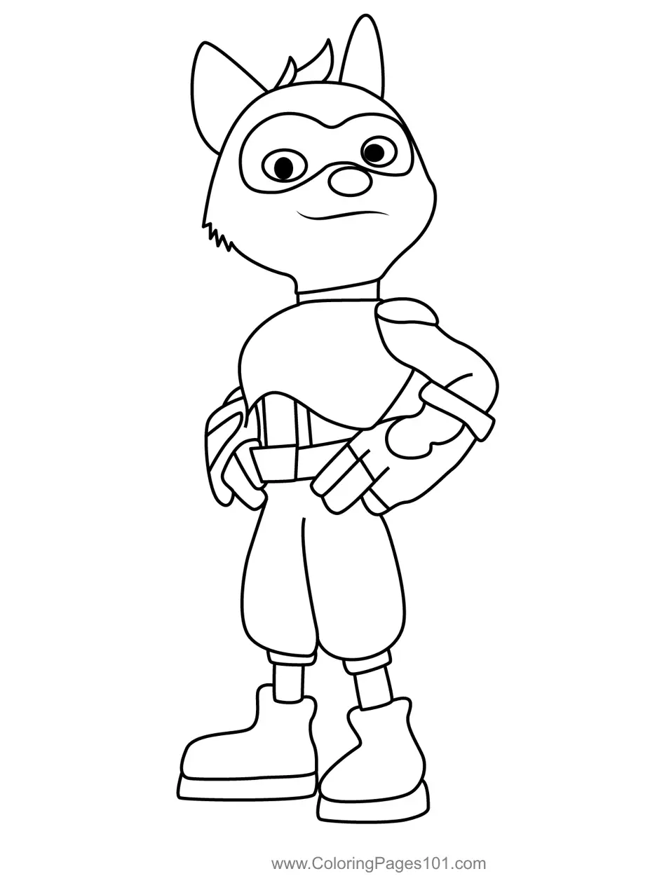 Kingdom Force Coloring Pages 4