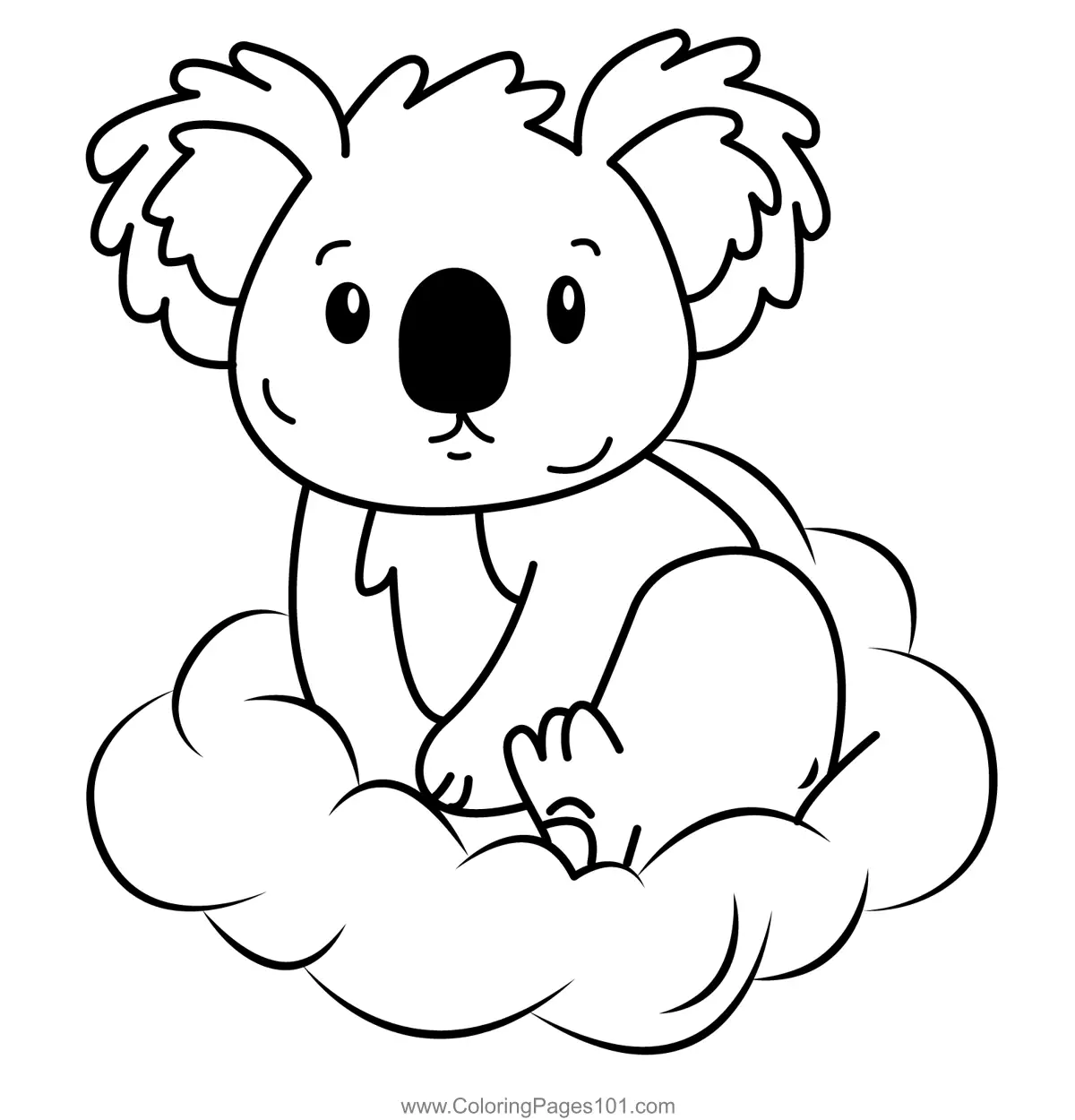 Koala Coloring Pages 2