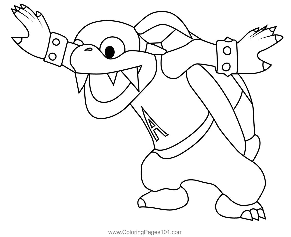 Koopalings Coloring Pages 1