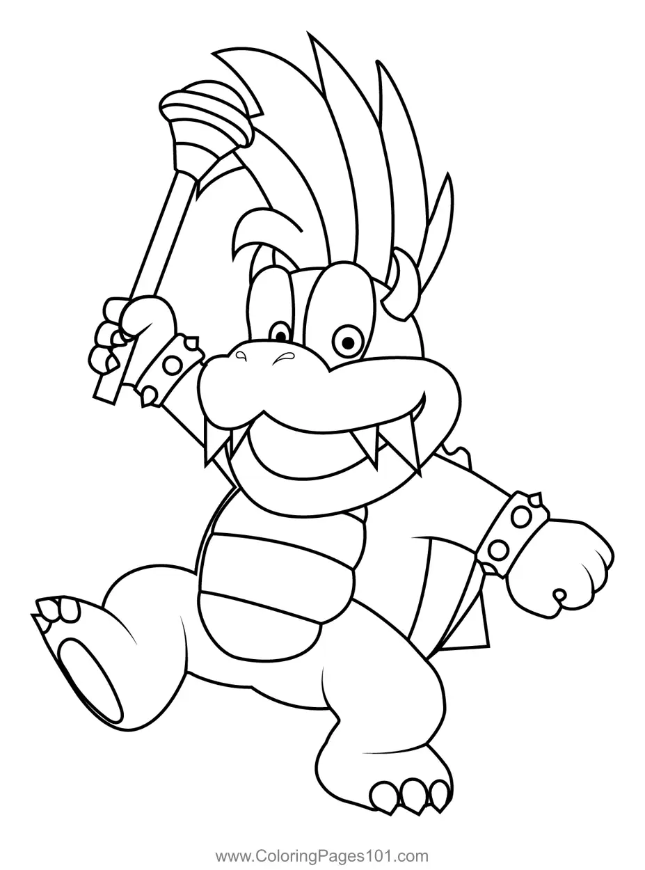 Koopalings Coloring Pages 4