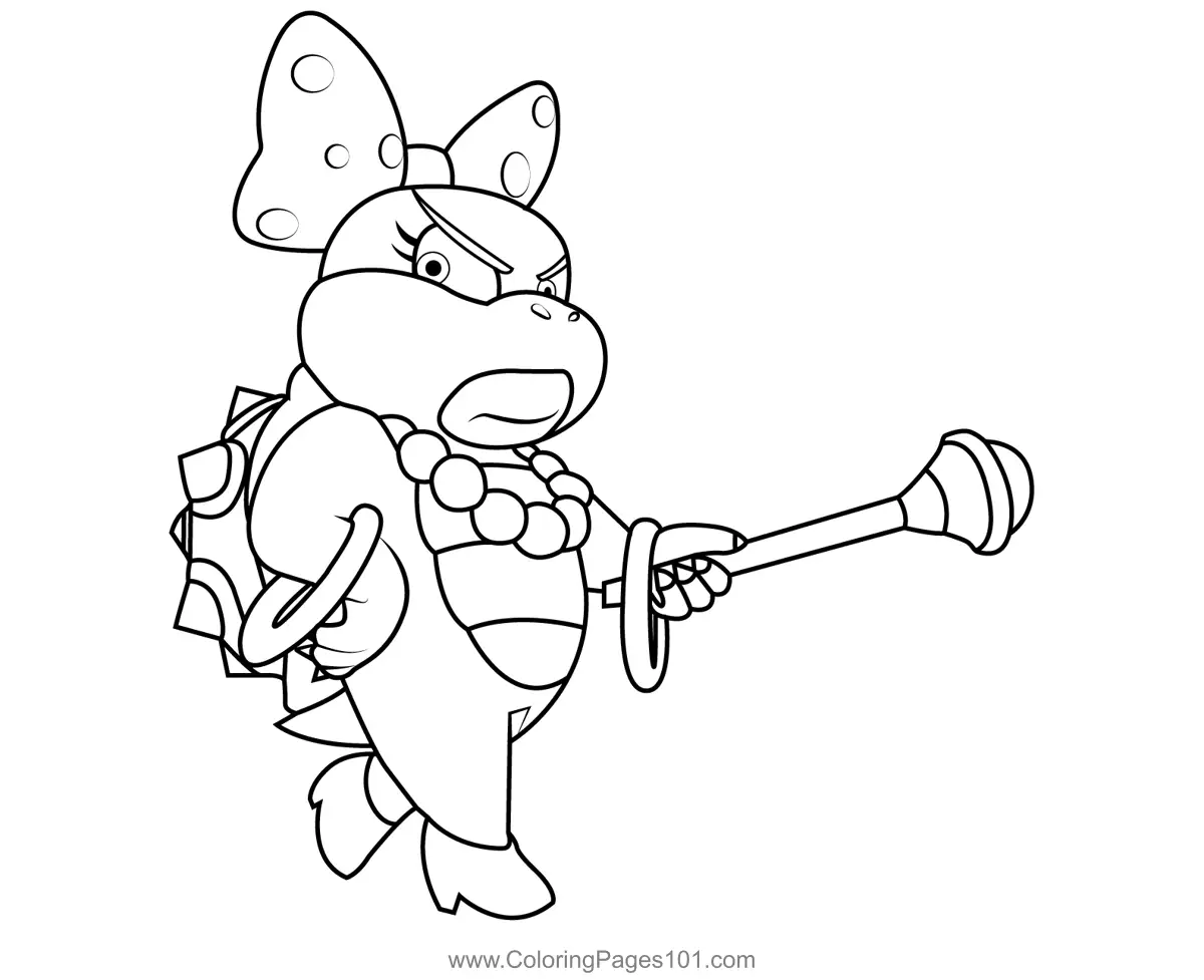 Koopalings Coloring Pages 7