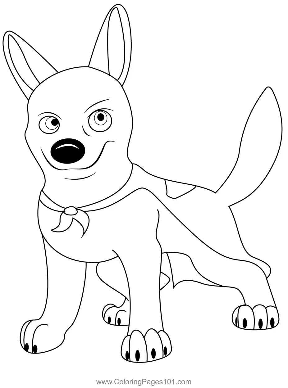 Krypto the Superdog Coloring Pages 3