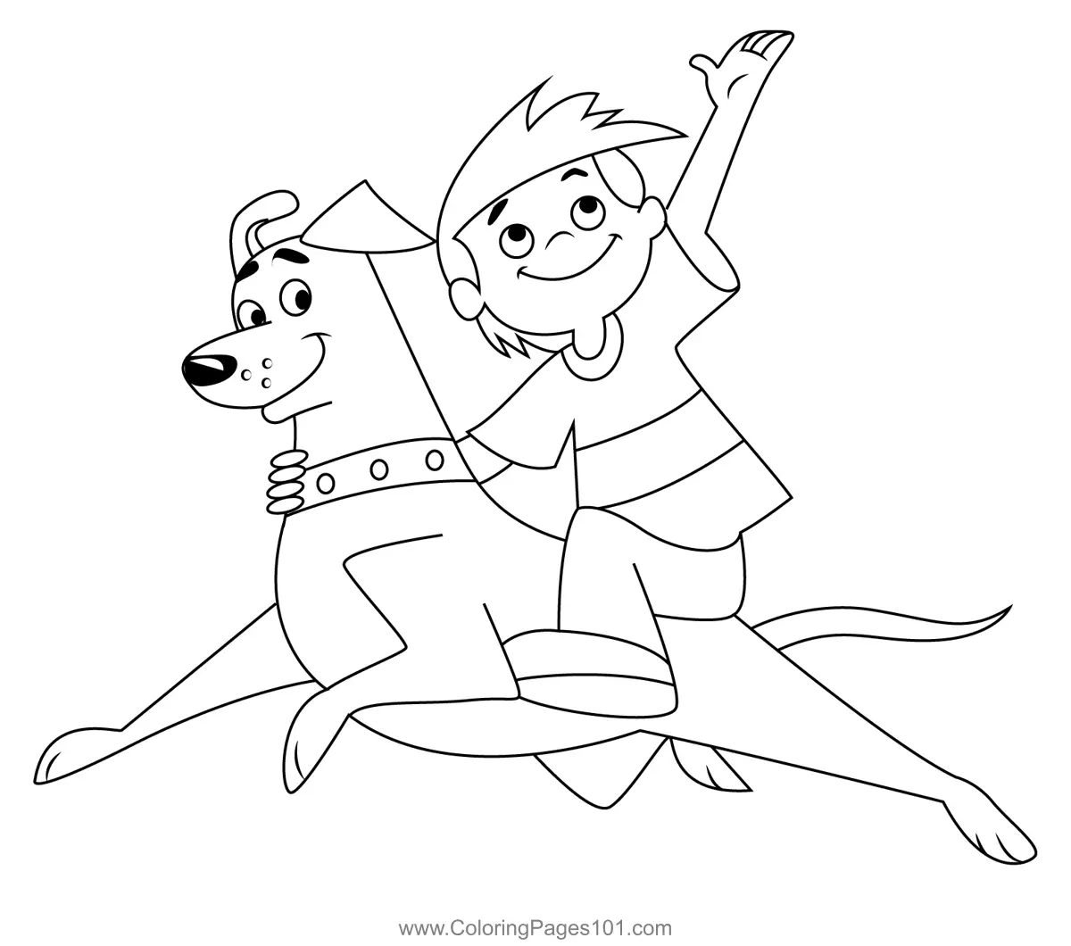Krypto the Superdog Coloring Pages 6