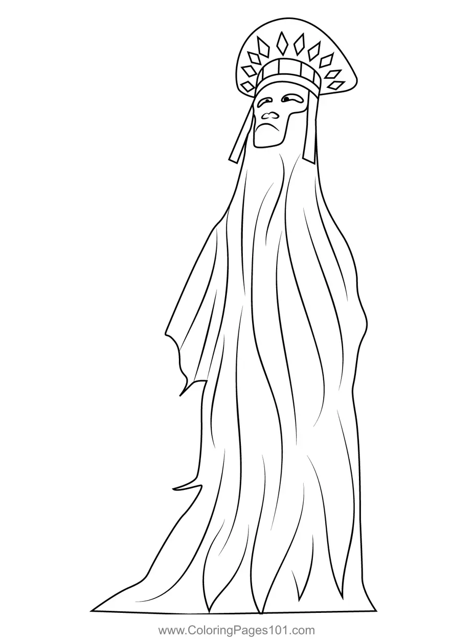 Kubo and the Two Strings Coloring Pages 2