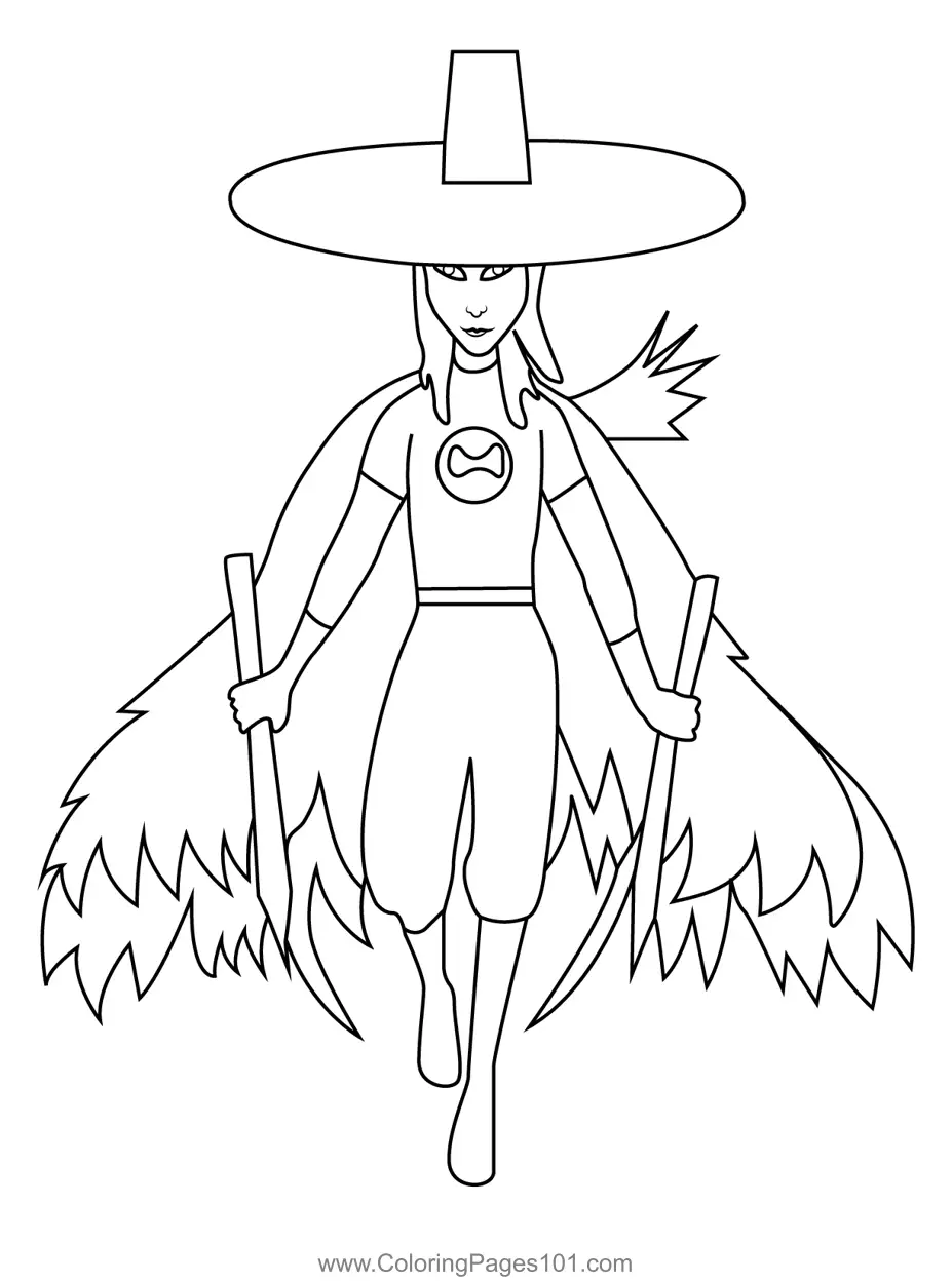 Kubo and the Two Strings Coloring Pages 5