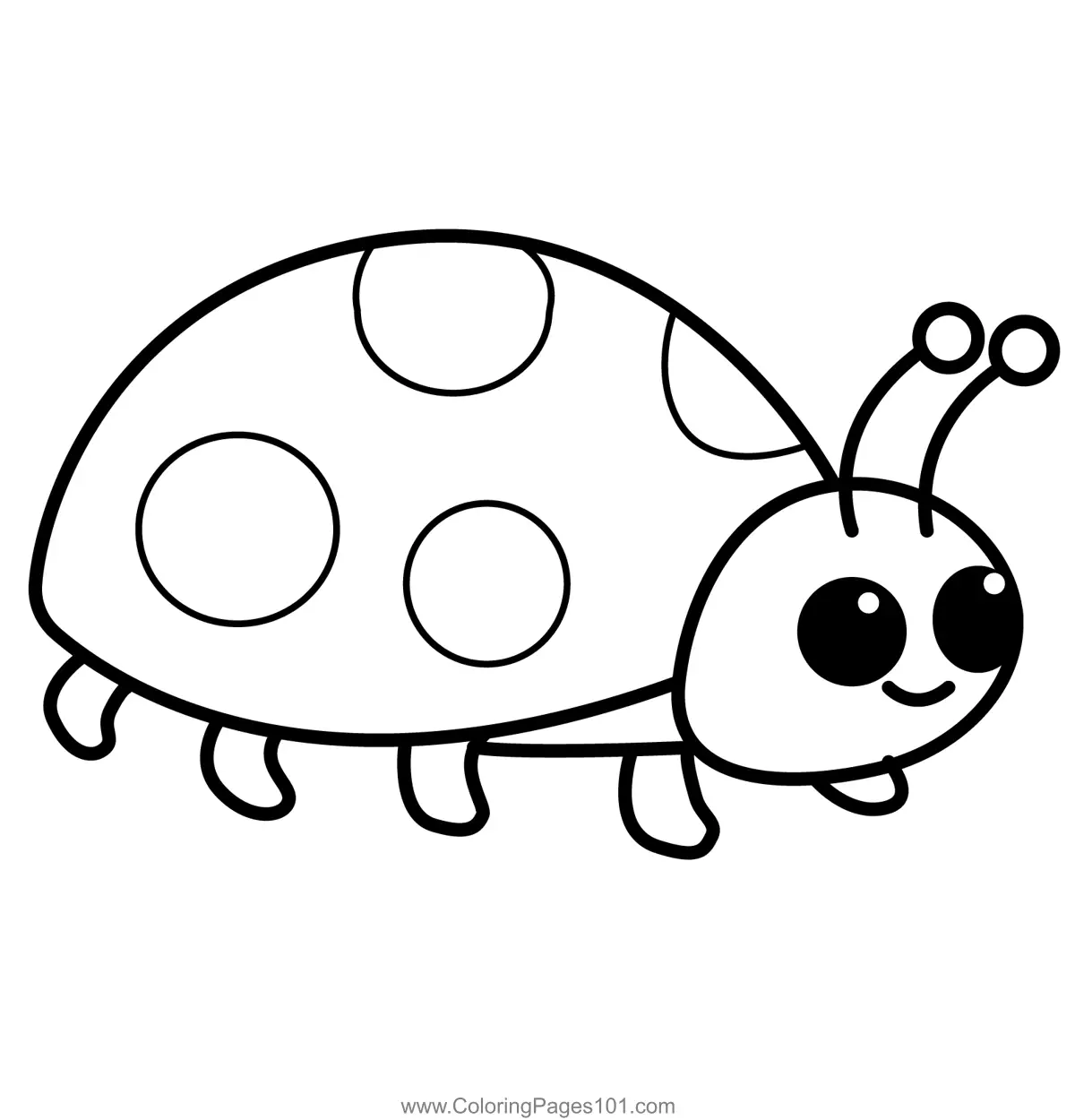 Ladybugs Coloring Pages 7