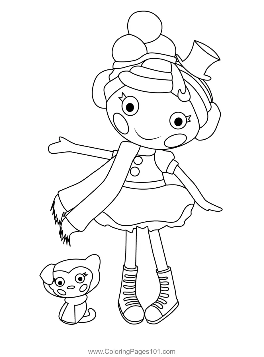 Lalaloopsy Coloring Pages 3