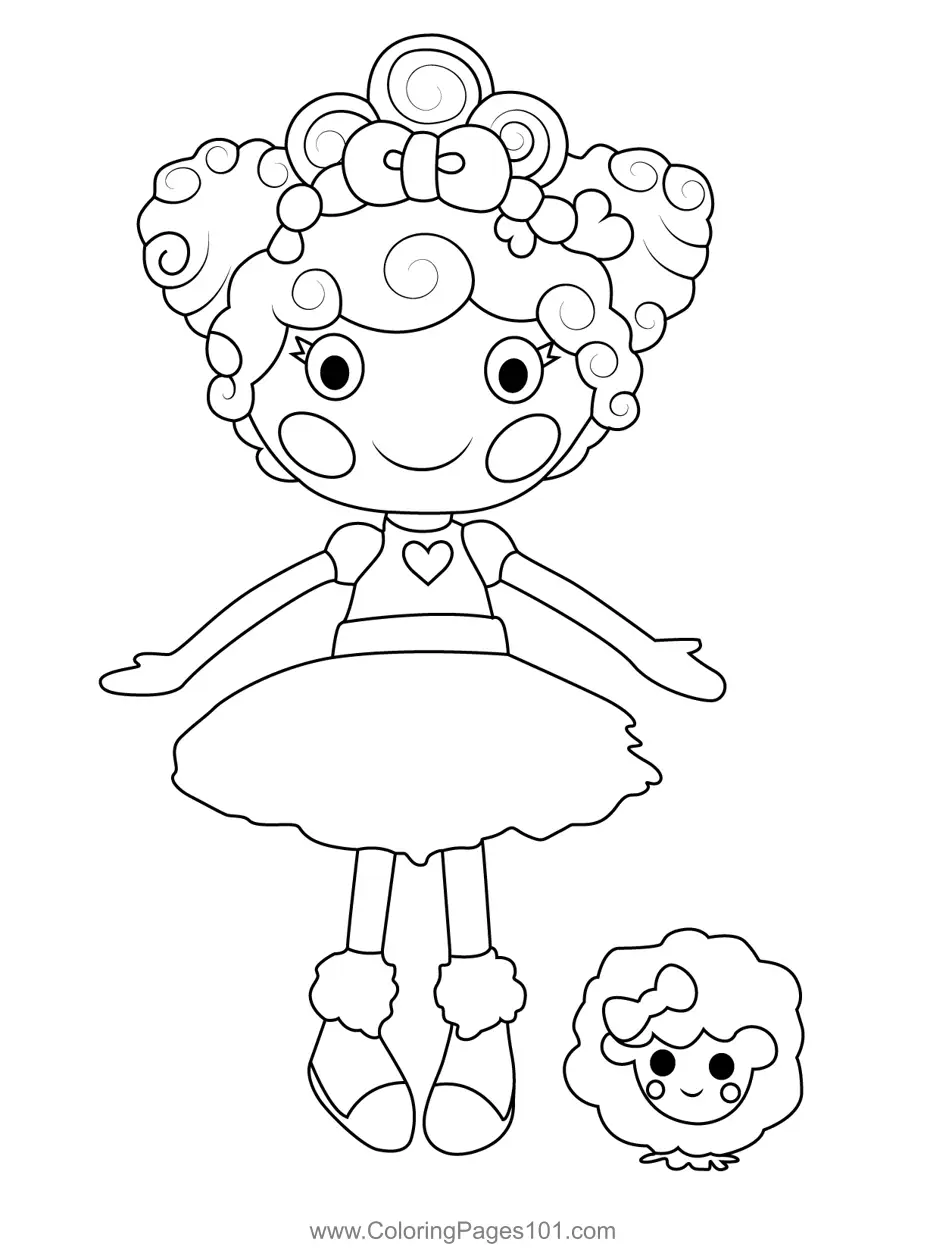 Lalaloopsy Coloring Pages 8