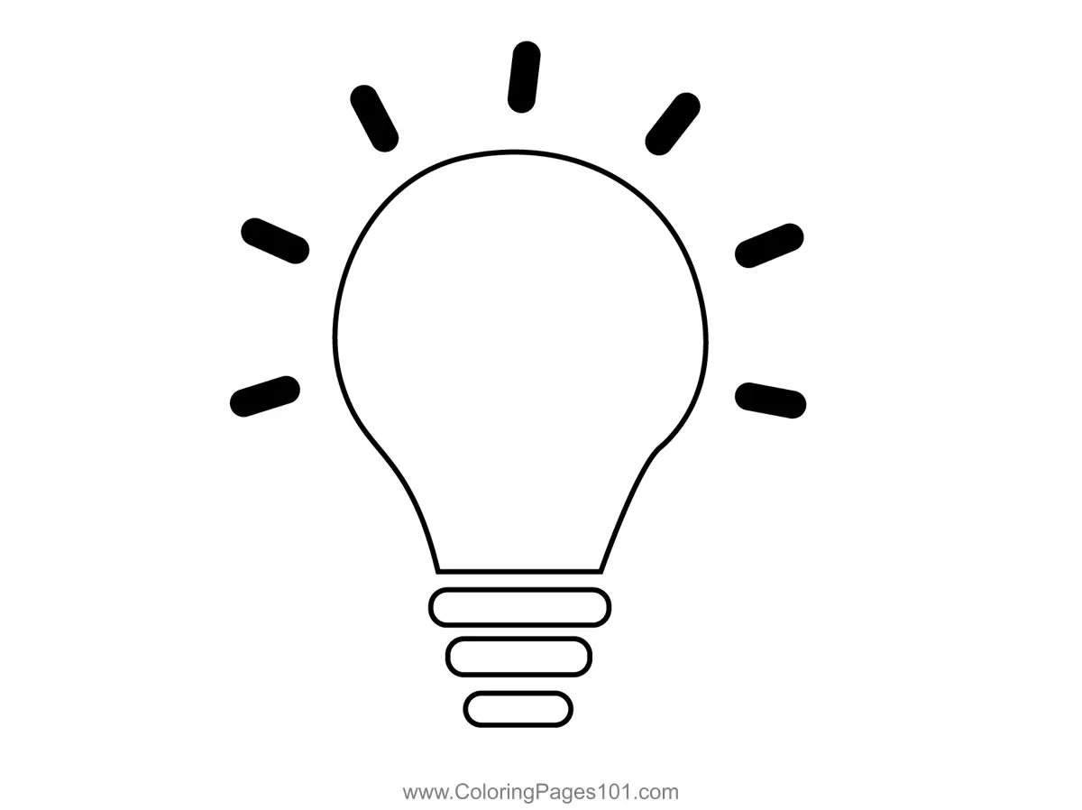 Lamps Coloring Pages 5