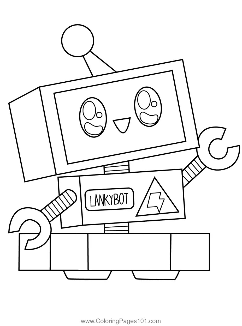 LankyBox Coloring Pages 5