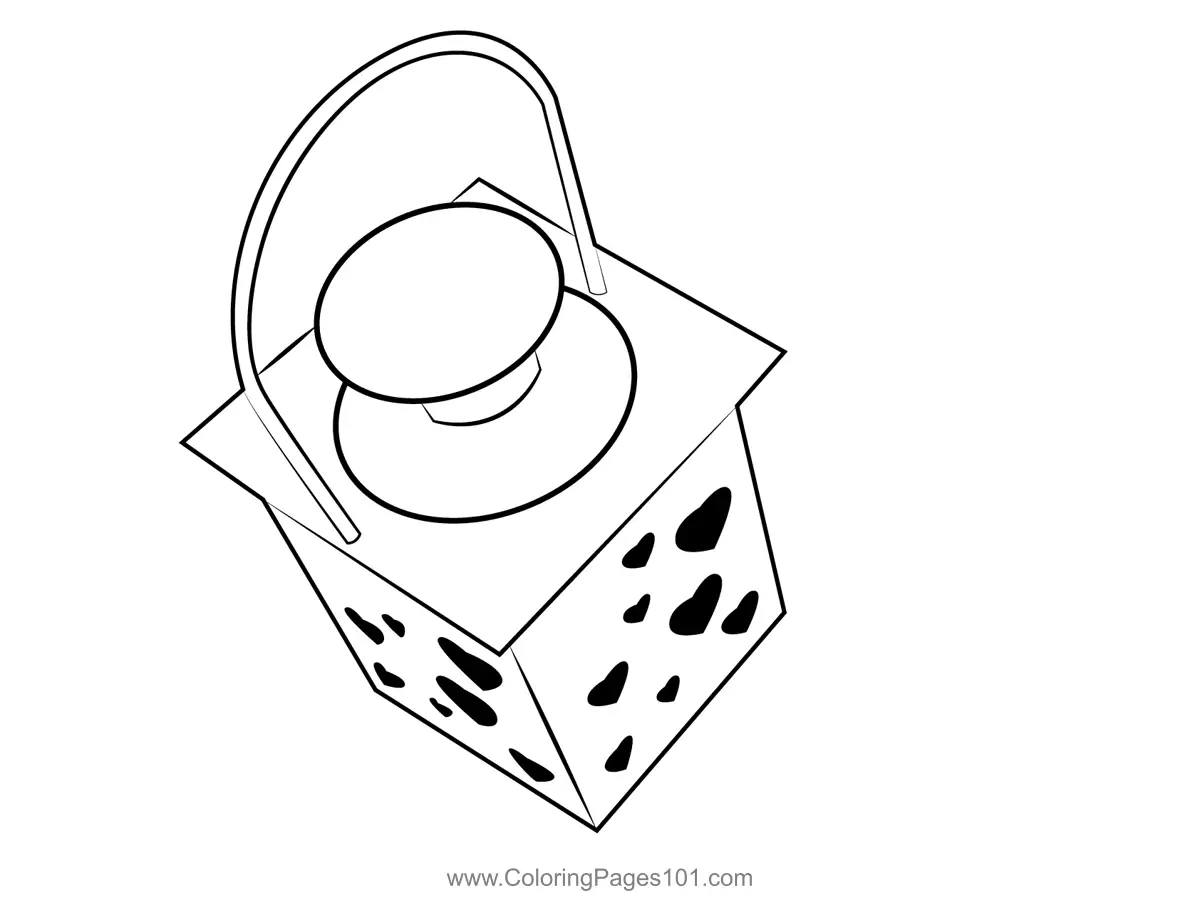 Lanterns Coloring Pages