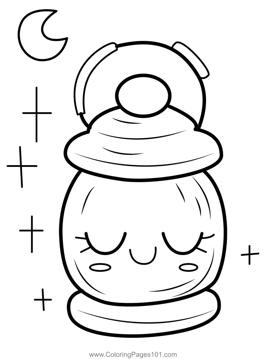 Lanterns Coloring Pages 2