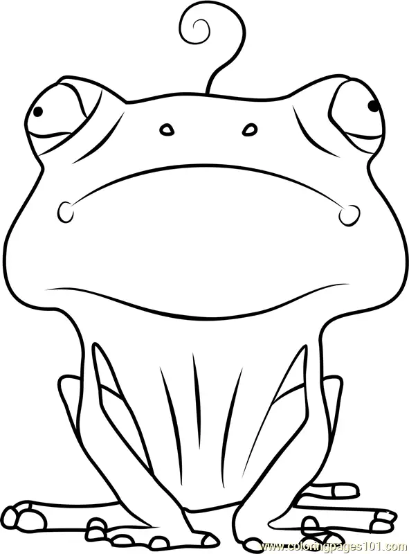 Larva Coloring Pages 10