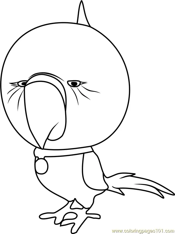 Larva Coloring Pages 5