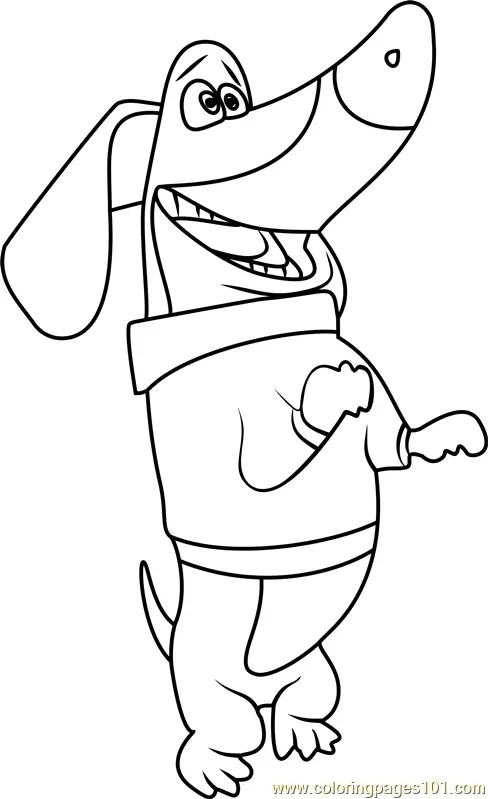 Larva Coloring Pages 9