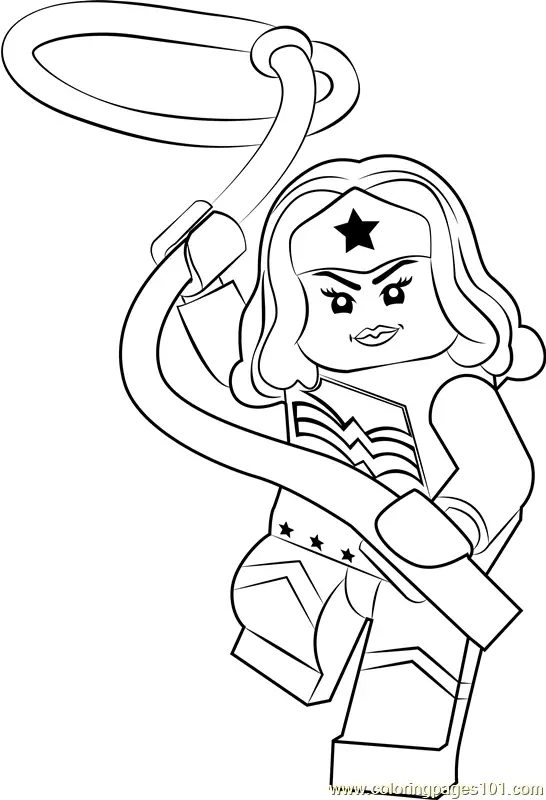 Lego Coloring Pages 4