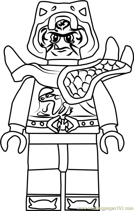 Lego Ninjago Coloring Pages 1