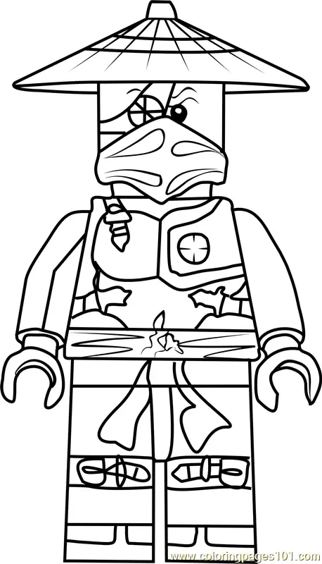 Lego Ninjago Coloring Pages 10