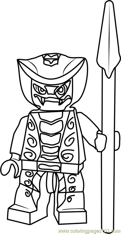 Lego Ninjago Coloring Pages 11