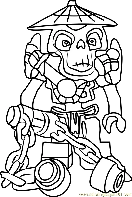 Lego Ninjago Coloring Pages 2