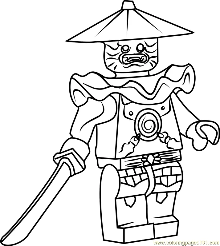 Lego Ninjago Coloring Pages 3