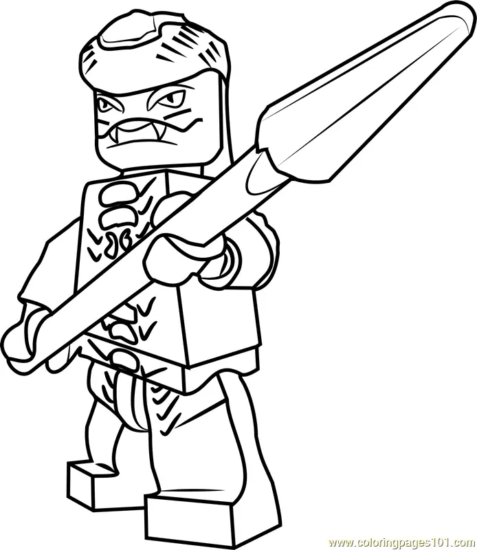 Lego Ninjago Coloring Pages 6
