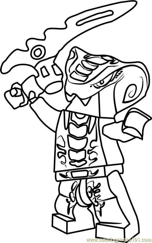 Lego Ninjago Coloring Pages 7