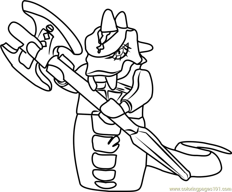 Lego Ninjago Coloring Pages 8