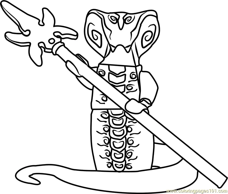 Lego Ninjago Coloring Pages 9