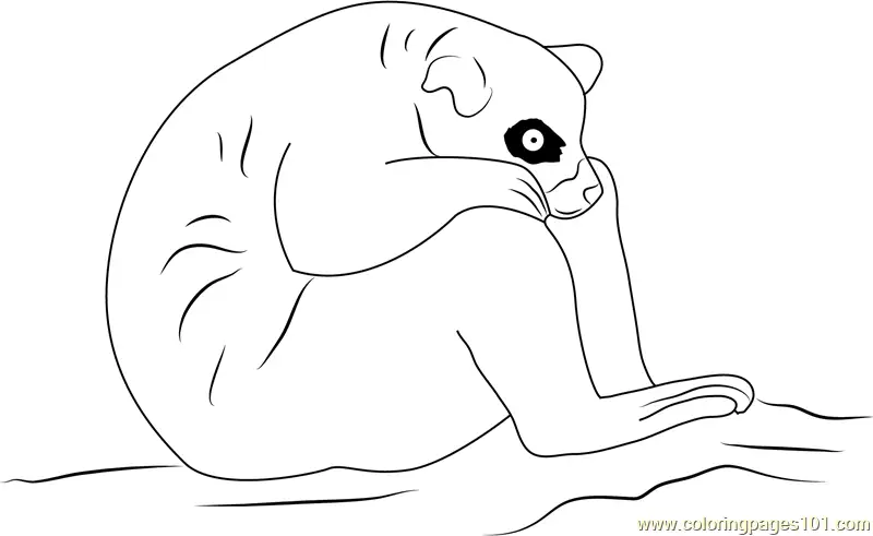 Lemur Coloring Pages 10