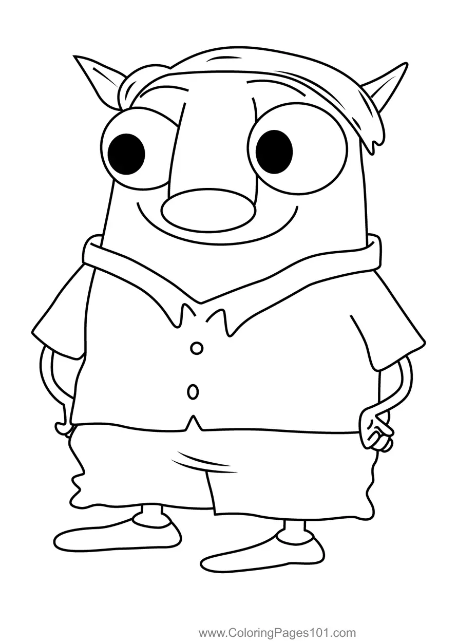 Lets Go Luna Coloring Pages 8