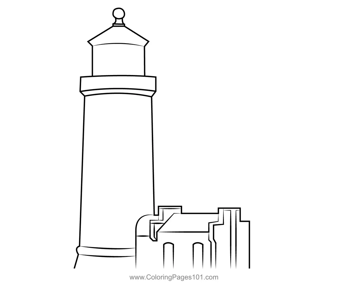 Lighthouses Coloring Pages 9