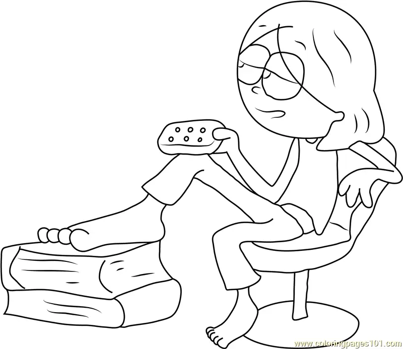 Lizzie McGuire Coloring Pages 5