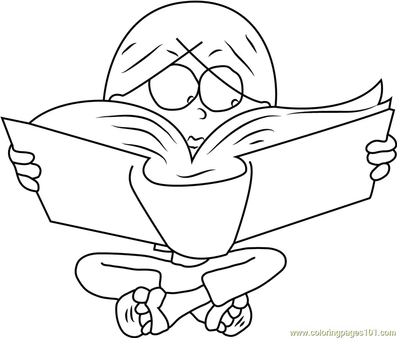 Lizzie McGuire Coloring Pages 6