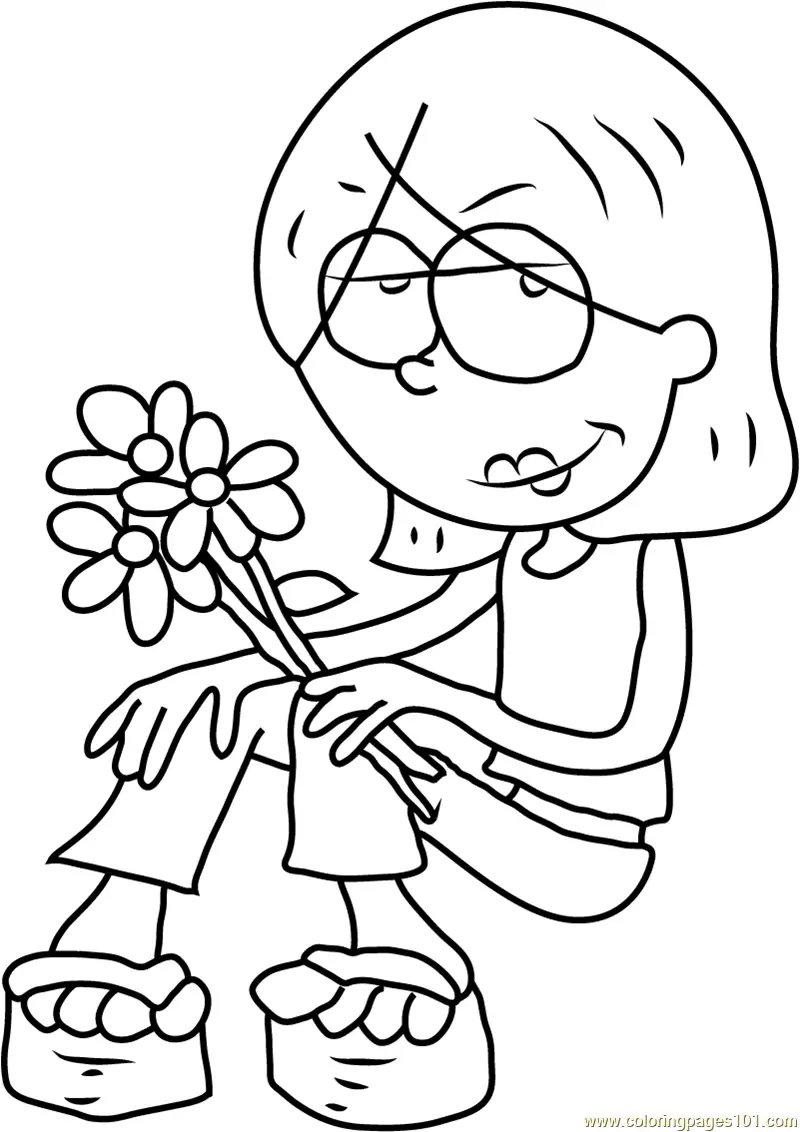 Lizzie McGuire Coloring Pages 7