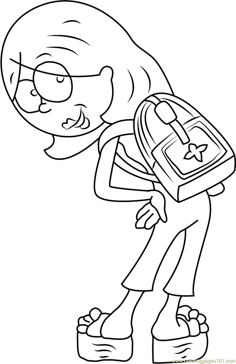 Lizzie McGuire Coloring Pages 9