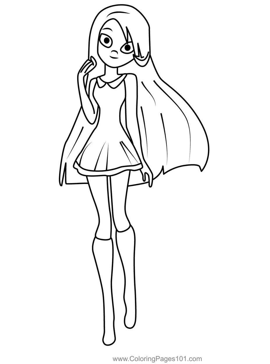 LoliRock Coloring Pages 3