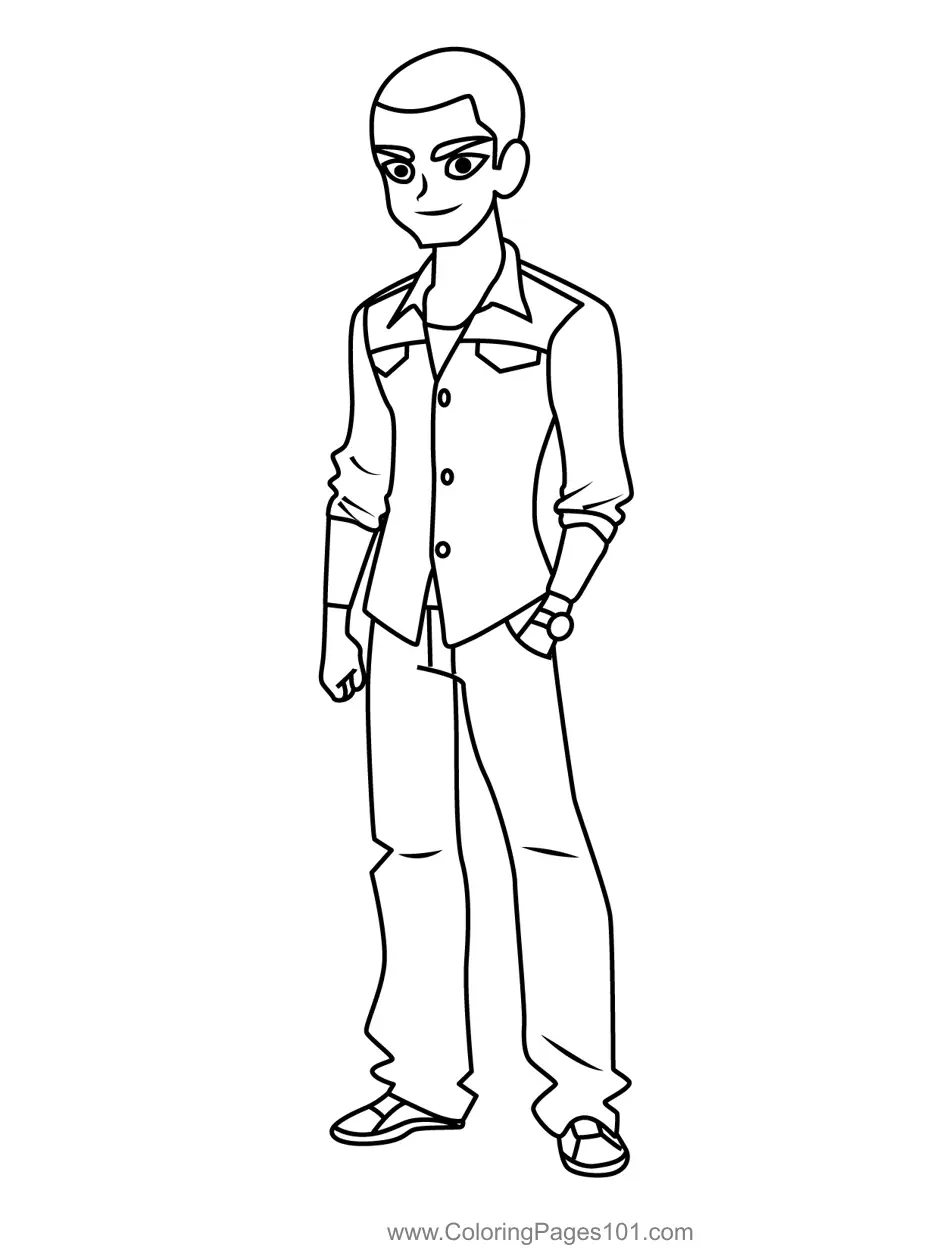 LoliRock Coloring Pages 4