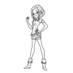 LoliRock Coloring Pages 8