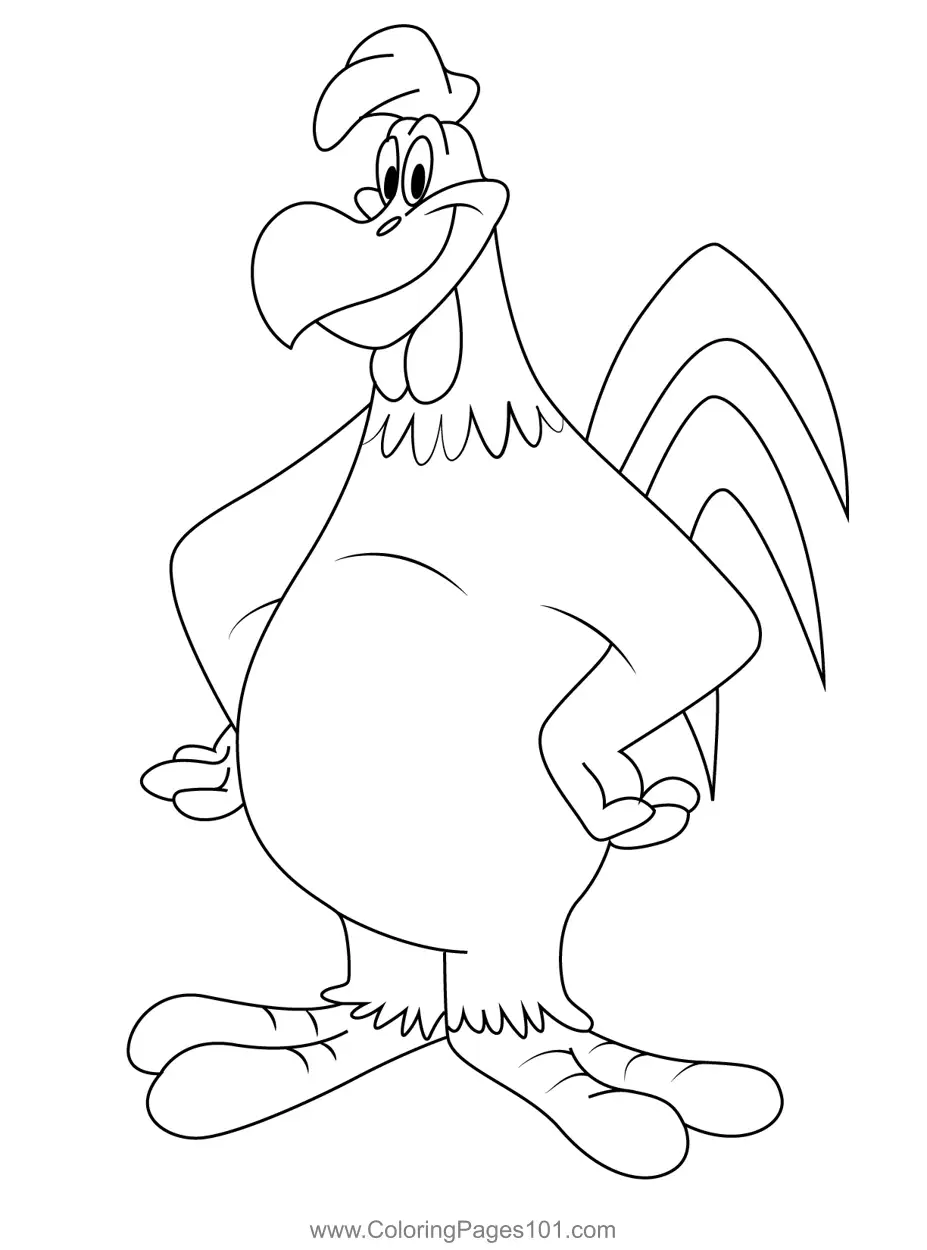 Looney Tunes Coloring Pages 10