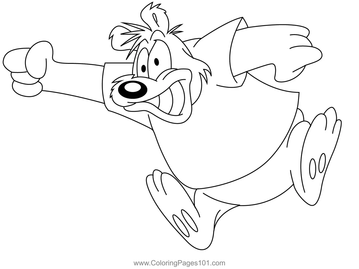 Looney Tunes Coloring Pages 11