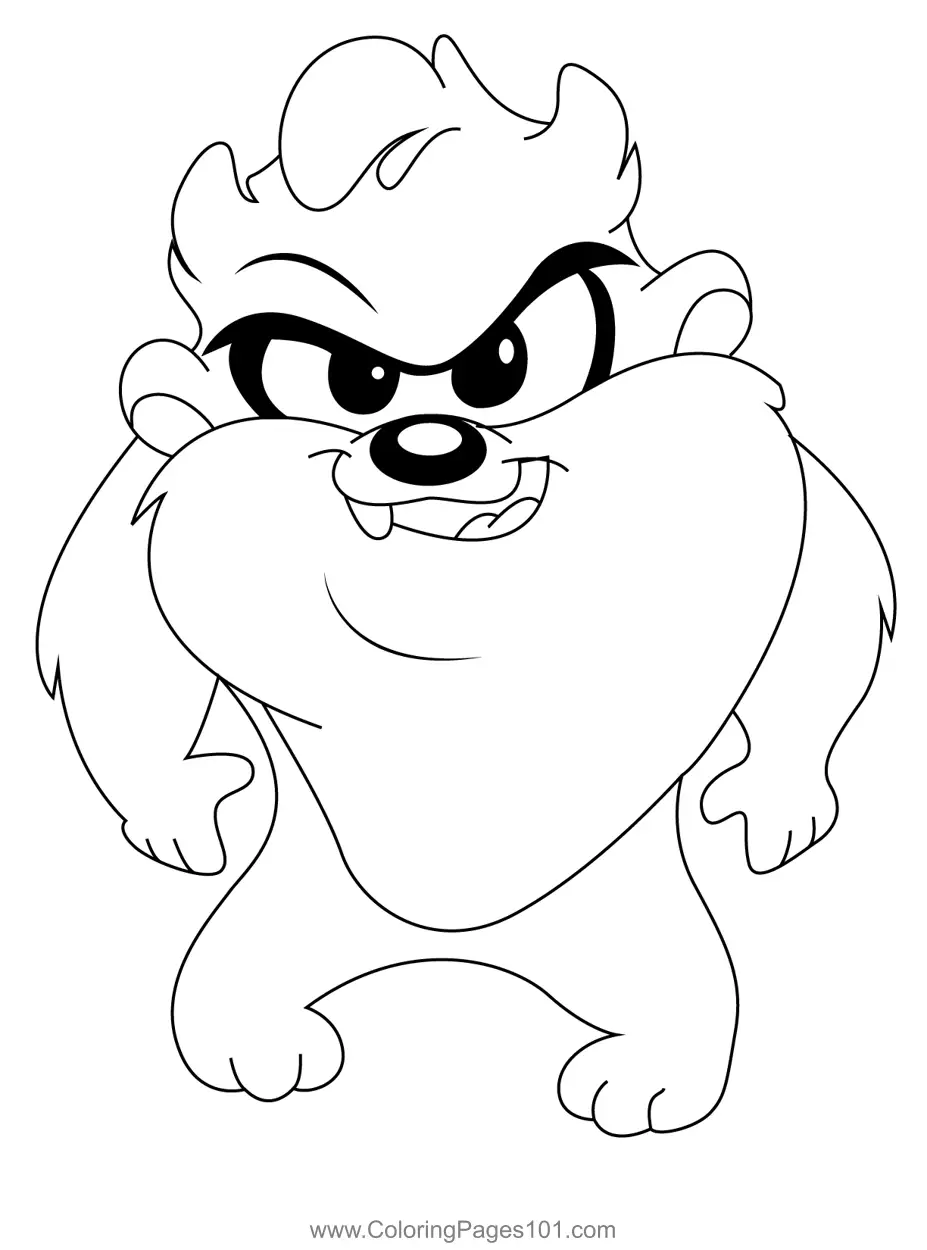 Looney Tunes Coloring Pages 4