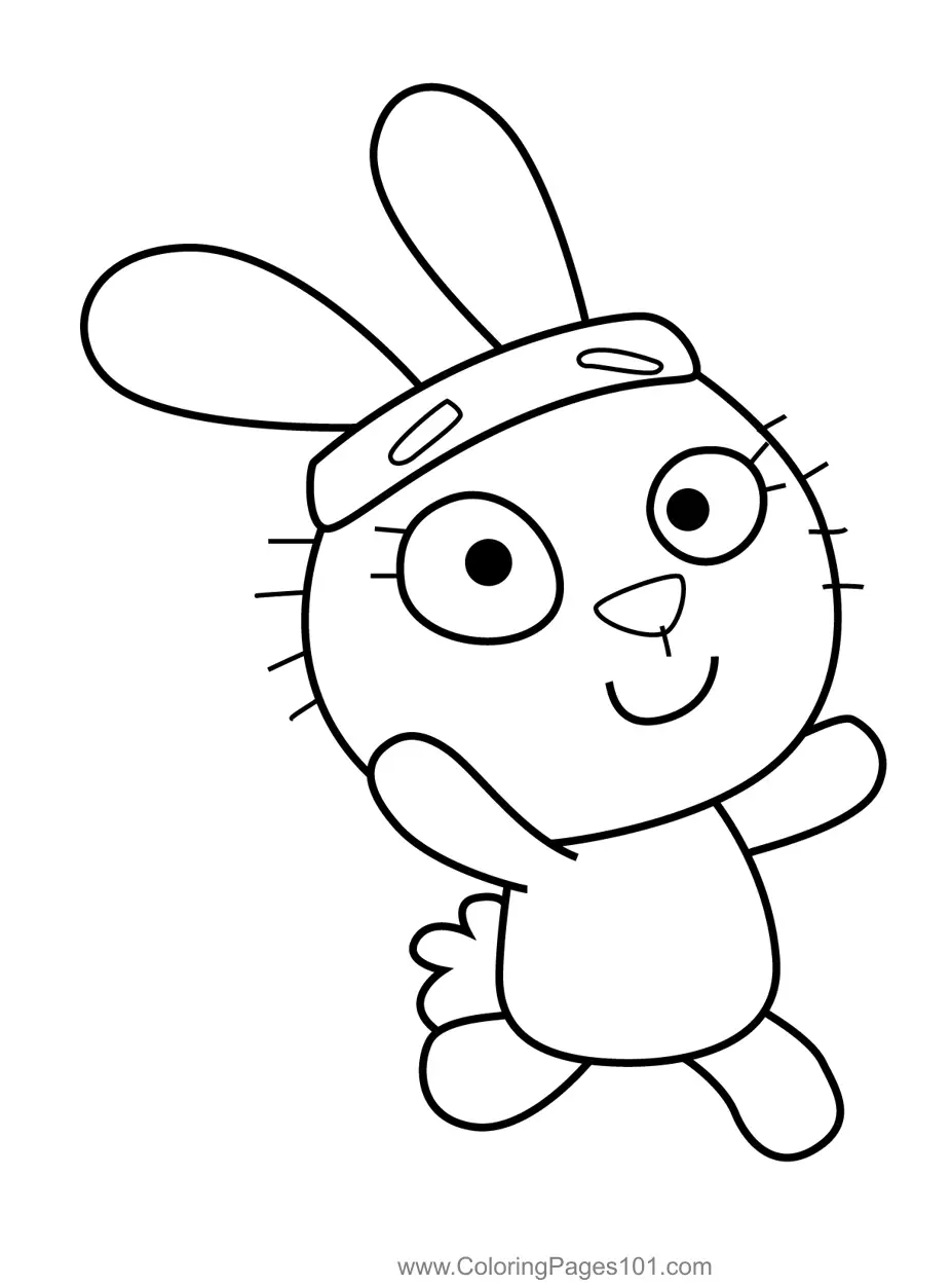 Love Monster Coloring Pages 2
