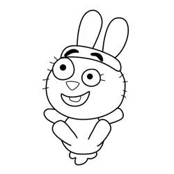 Love Monster Coloring Pages 5