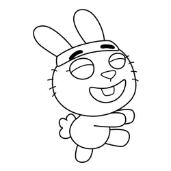 Love Monster Coloring Pages 6