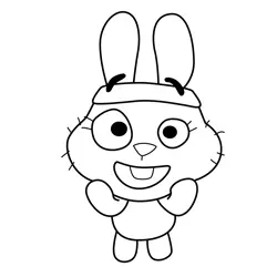 Love Monster Coloring Pages 8