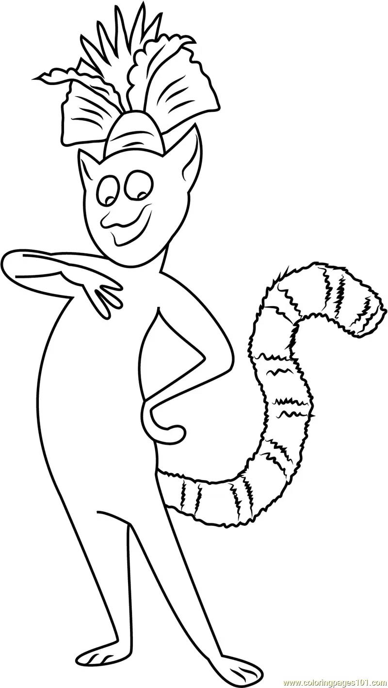 Madagascar 3 Europes Most Wanted Coloring Pages 5